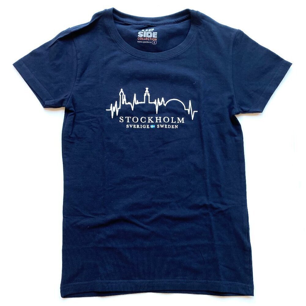 NEW Stockholm Sweden Womens Souvenir T-Shirt Size S
